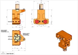 Technical image - TH-BRB VDI40 OFS D40-D40 H130