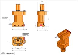 Technical image - TH-AX VDI50 H165 SX SPEC MZ