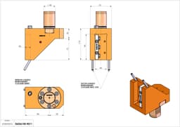 Technical image - TH-RAD VDI40 H110 L85 DX-SX MZ