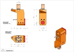Technical image - TH-BRB VDI40 D40 H150 RF MZ