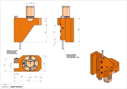 Technical image - TH-RAD VDI40 H120 L80 DX MZ
