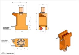 Technical image - TH-AX VDI40 H160 DX-SX MZ