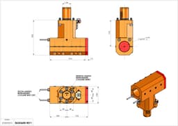 Technical image - TH-BRB VDI50 D63H155L210 RF MZ