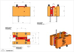 Technical image - TH-RAD BMT65 1"X1" L-R H75