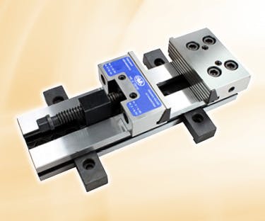 Machine vice image with link to workholding category page.