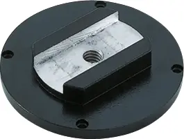 Image of back plate with adjustable back iso type for id-s, m6x1 .