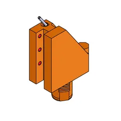 TH-RAD SOSTITUITO DA 06054600 TH-RAD VDI50 H160 L86 SX MZ