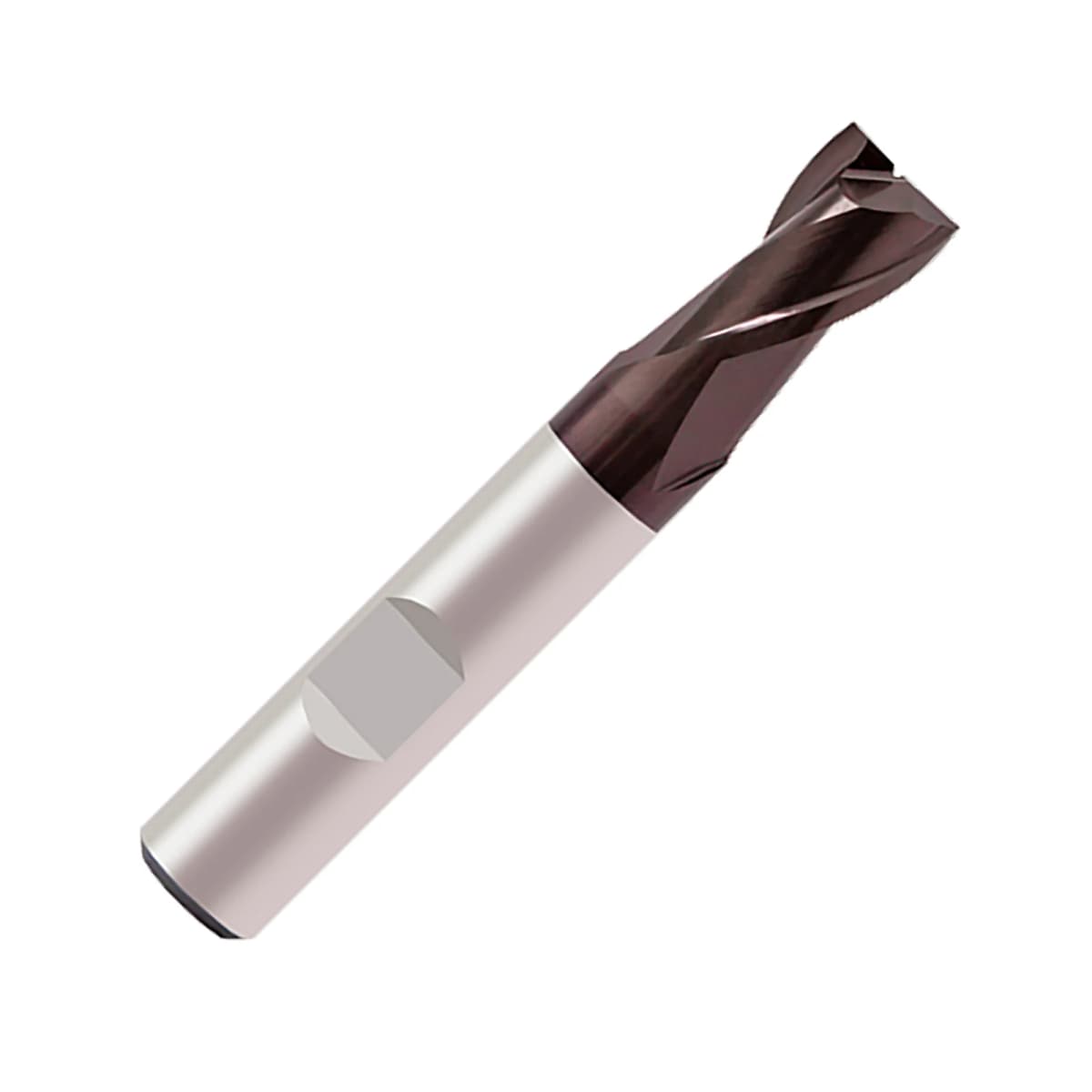 Powder Metal 2 Flute Slot Drill Weldon Shank (Europa)