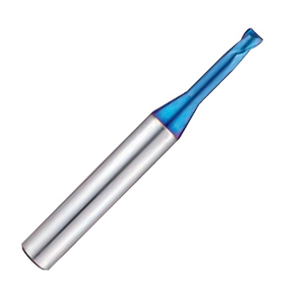 Pulsar Blue 100450 series 2 flute corner radius rib processing end mill.