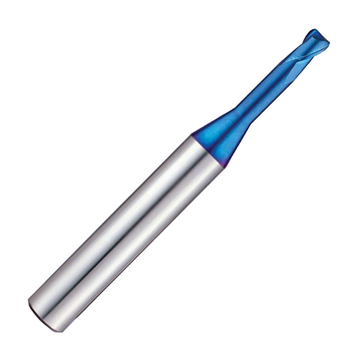 Pulsar Blue 102350 Series 2 Flute Corner Radius Rib Processing End Mill.