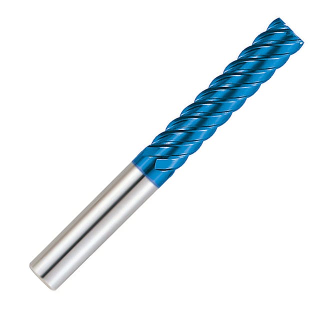 Pulsar Blue 103950 Series 6 & 8 Flute 45 Degree Helix End Mill.