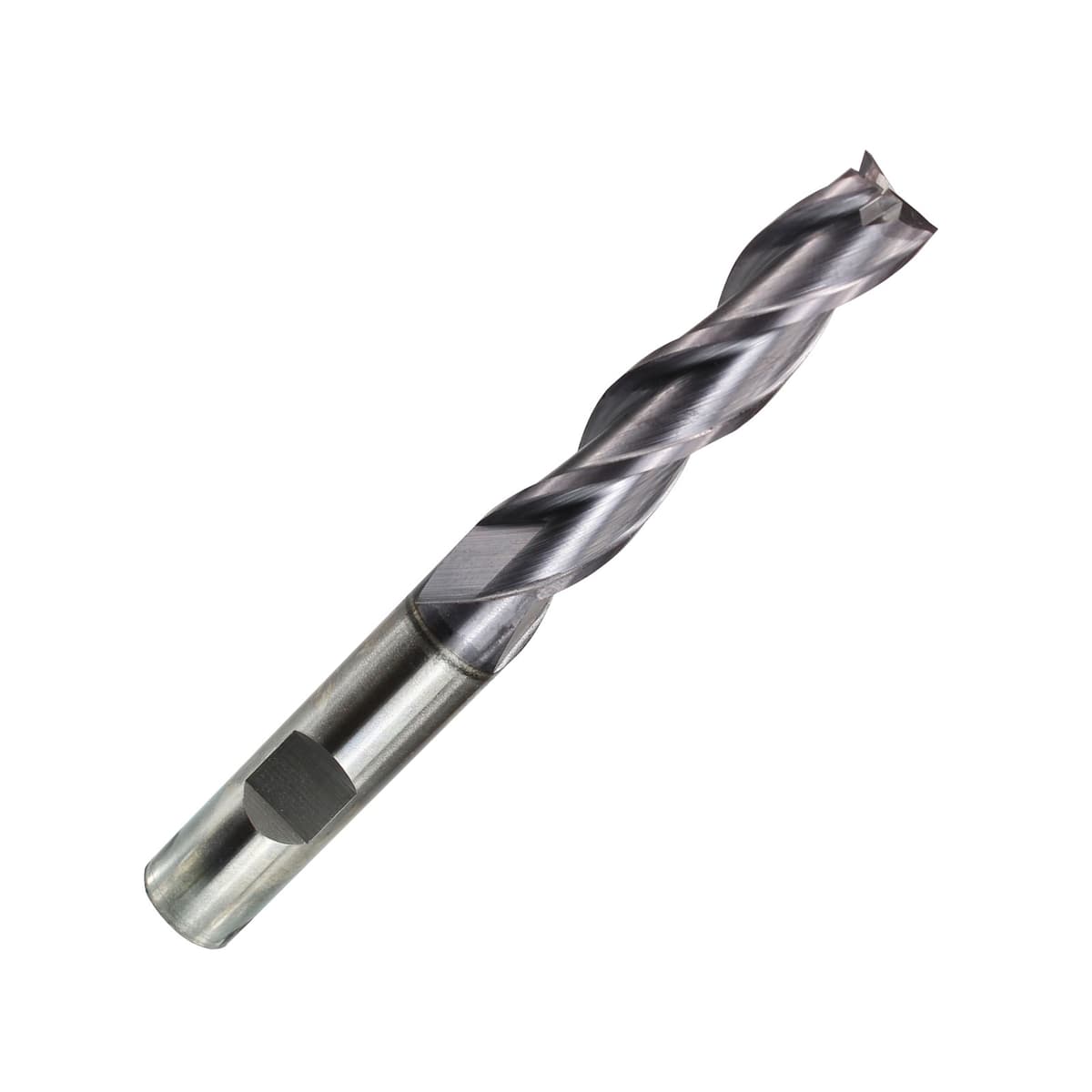 Clarkson 3 Flute HSS Co8 Weldon Shank Long Length End Mill