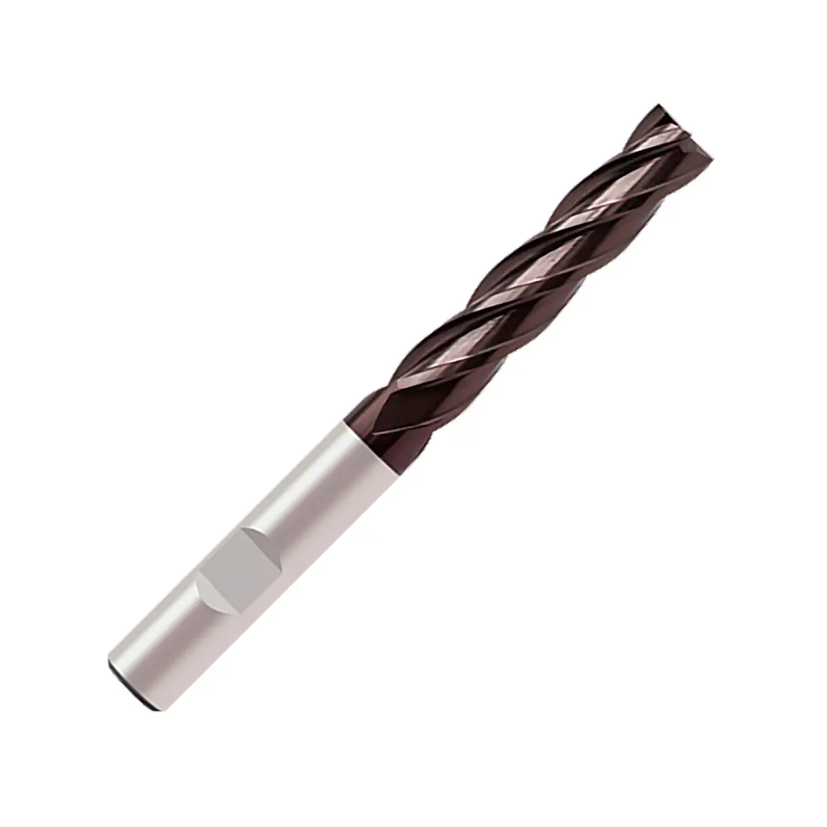 Powder Metal 4 Flute Long Length End Mill Weldon Shank (Europa)