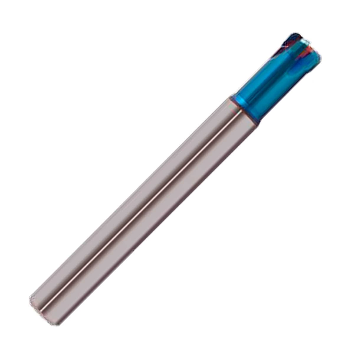 Pulsar Blue 111350 Series 4 Flute High Feed Corner Radius Long Length End Mill.