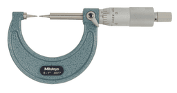 Image of point micrometer with carbide tip 0-1", 15° tip .