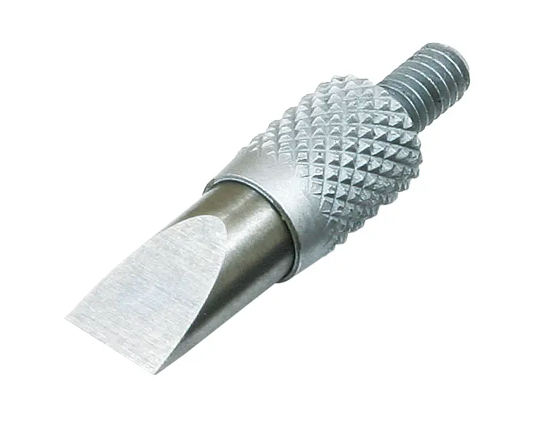 Image of contact element knife edge, m2,5x0,45r=0,25mm, carbide, metric .