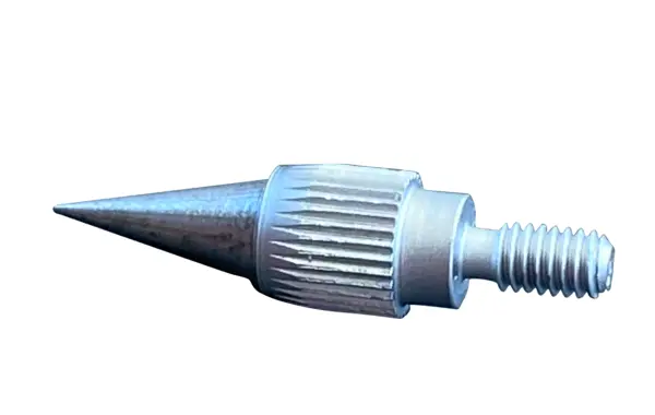 Image of contact element conical, m2,5x0,4590°, 15mm length, carbide, metric .
