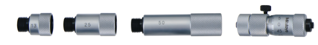Image of tubular inside micrometer, hardened face 50-150mm .