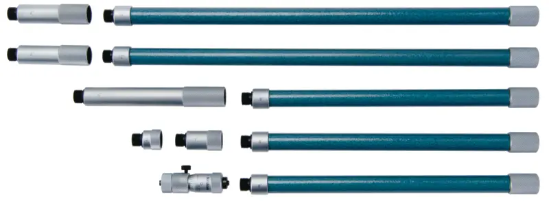 Image of tubular inside micrometer, hardened face 2-60" .