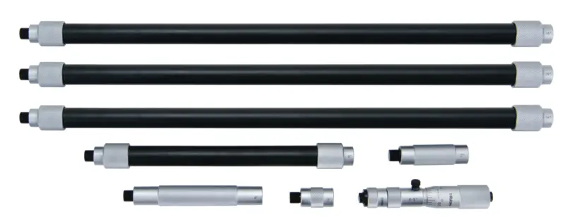 Image of tubular inside micrometer with extension 4-68" .