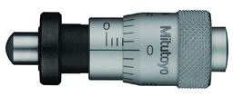 Image of microm. head, spindle feed 0,25mm/rev. 0-6,5mm, clamp nut, spherical spindle .
