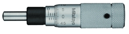 Image of micrometer head zero adjustable 0-13mm, spherical spindle .