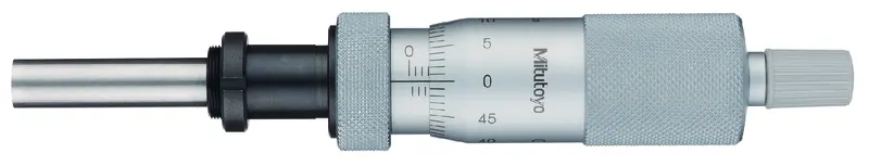 Image of microm. head, heavy duty, 8 mm spindle 0-25mm, clamp nut, spindle lock .