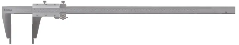 Image of vernier caliper nib style jaw 0-24",0,001", fine adjust., inch/metric .