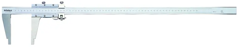 Image of vernier caliper nib style jaw 0-1000mm,0,02mm, fine adjust., metric .