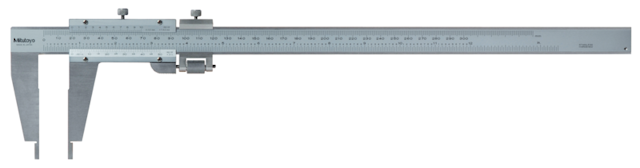 Image of vernier caliper nib style jaw 0-12",0,001", fine adjust., inch/metric .