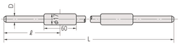 Technical Image of micrometer setting standard length: 30" .