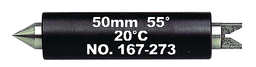 Image of setting standard screw thread micrometer 55°, length: 175mm .