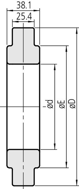 Technical Image of setting ring 175mm steel .