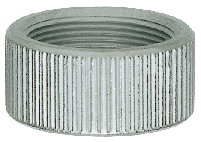 Image of knurled clamp ring for stem lever indicator .