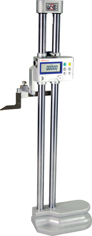 Image of digital height gauge double column 0-18"/450mm, probe connector, inch/metric .