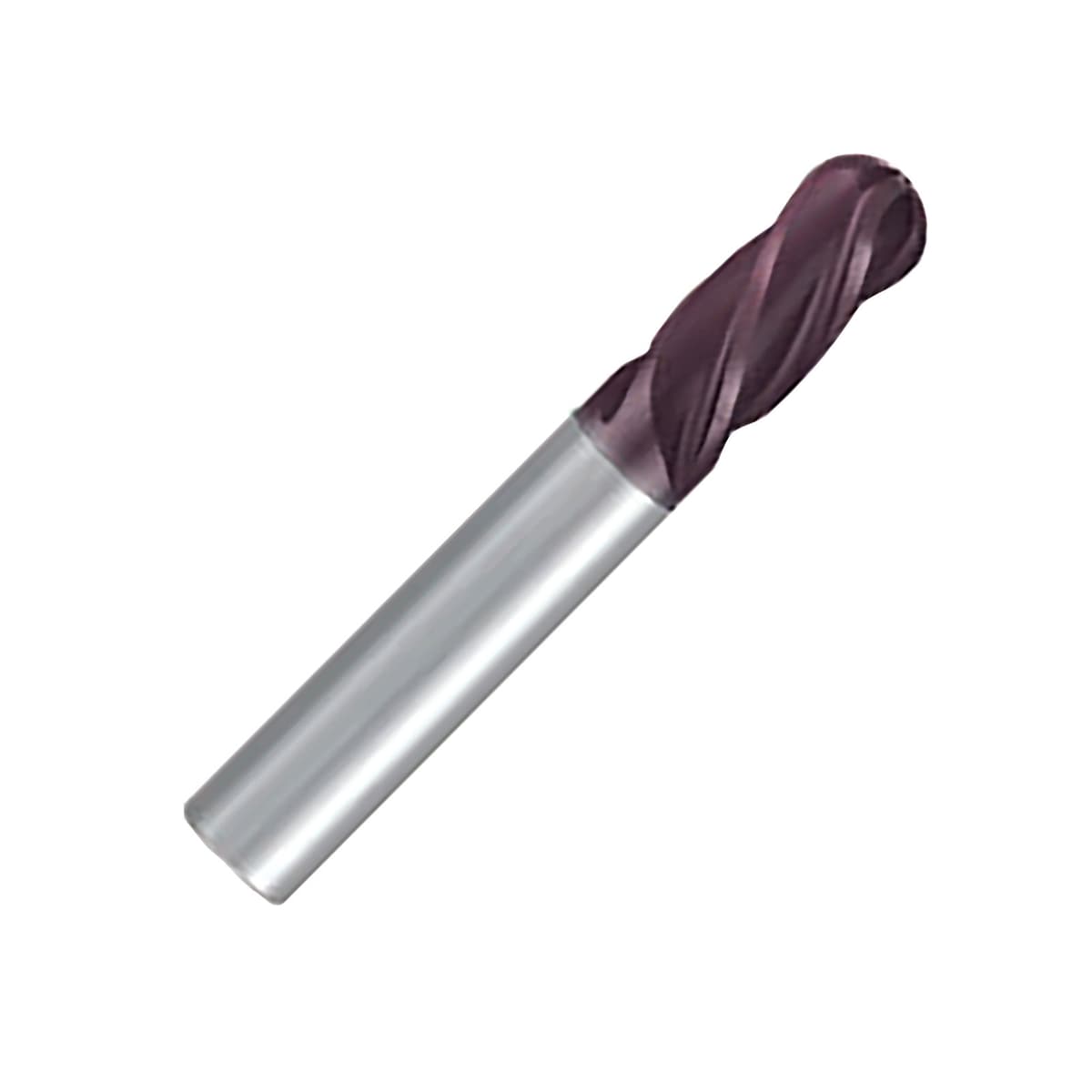Image of FRANKEN Top-Cut 2502A Series 3 & 4 Flute Ball Nose Long Length End Mill.