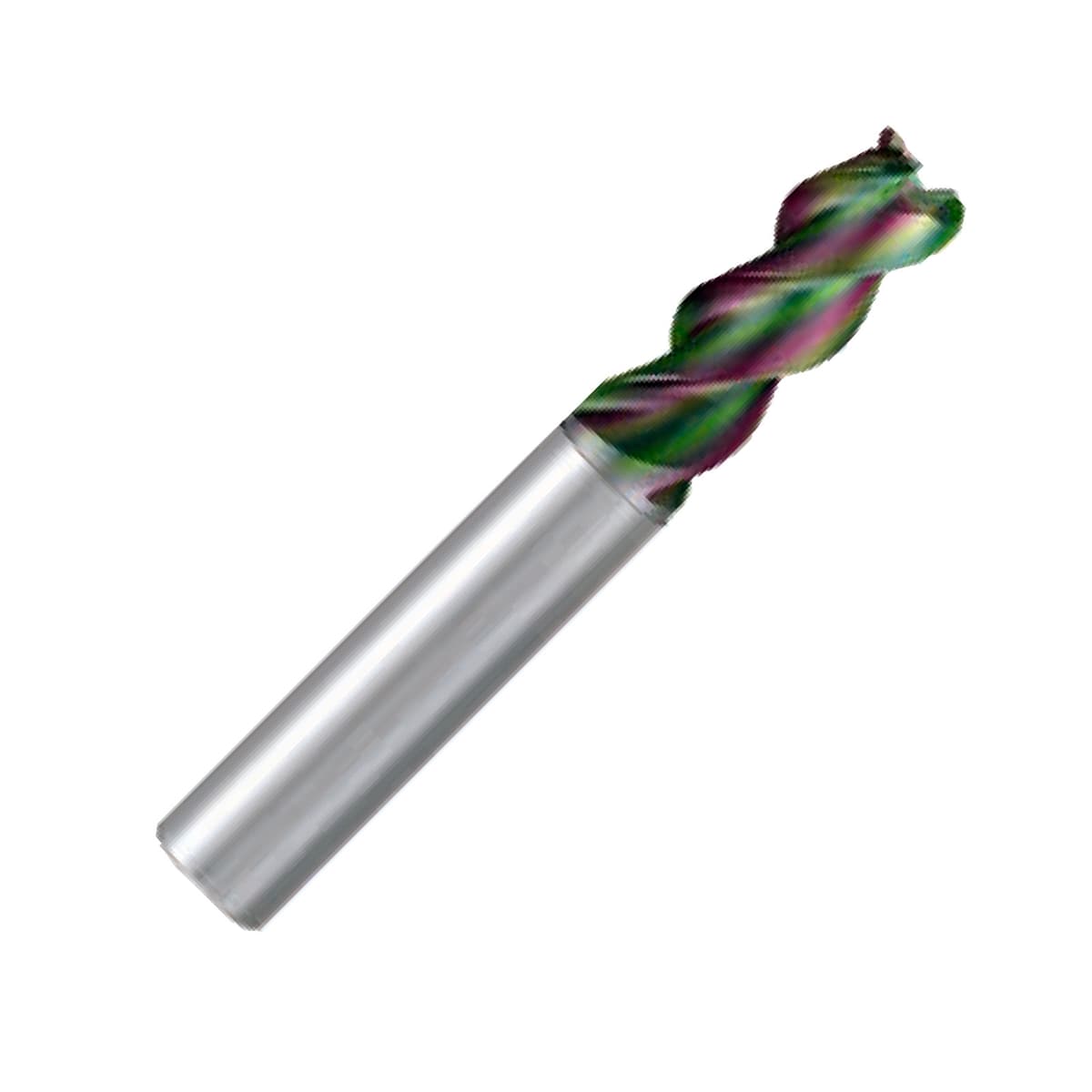 FRANKEN 3 Flute Long Length Corner Radius For Aluminium
