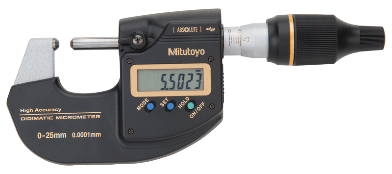 Image of high accuracy digital micrometer 0-25mm, absolute digimatic 2 .