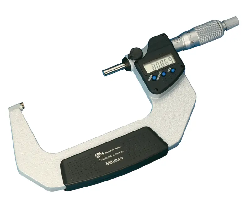 Image of digital micrometer ip65 75-100mm, w/o output .
