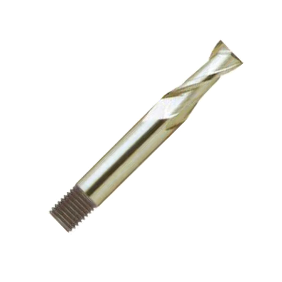 Clarkson 2 Flute HSS Threaded Shank Long Length Slot Drill