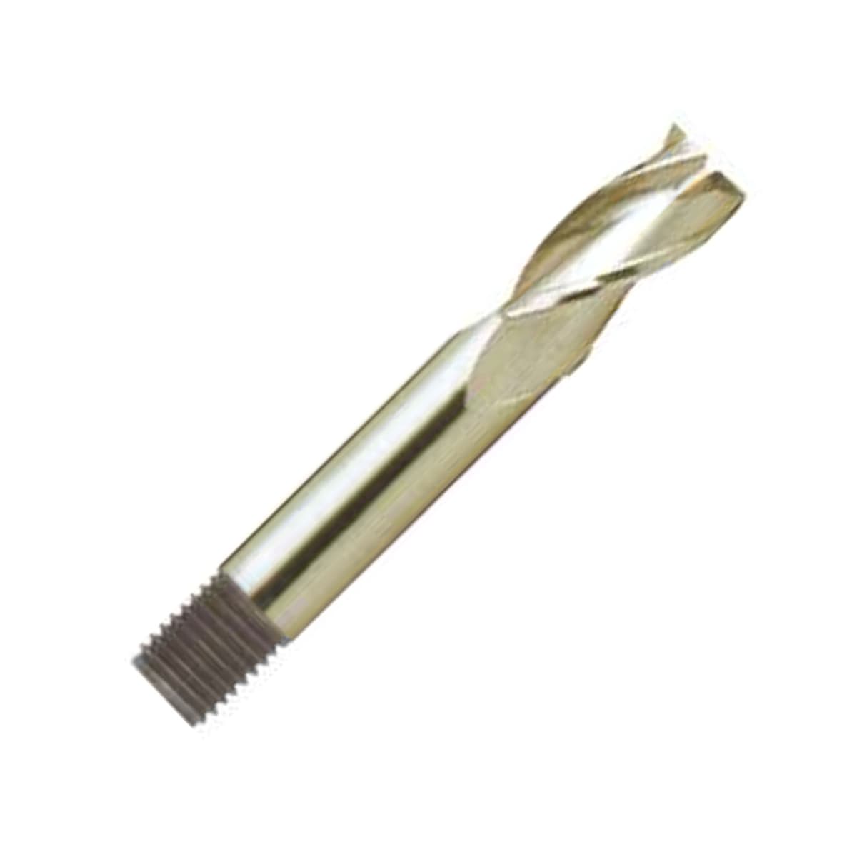 Clarkson 3 Flute HSS Co8 Threaded Shank End Mill