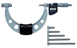 Image of digital micrometer interchangeable anvil inch/metric,12-18", incl. 6 anvils .