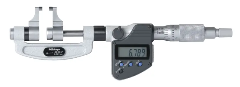 Image of digital caliper jaw micrometer inch/metric, 3-4" .