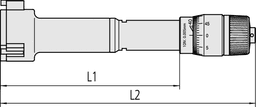 Technical Image of 3-point internal micrometer holtest 0,5-0,65",0,0002" .