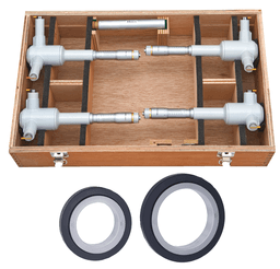 Image of 3-point internal micrometer holtest set 100-200mm (4 pcs.) .