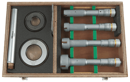 Image of 3-point internal micrometer holtest set 0,8-2" (4 pcs.) .