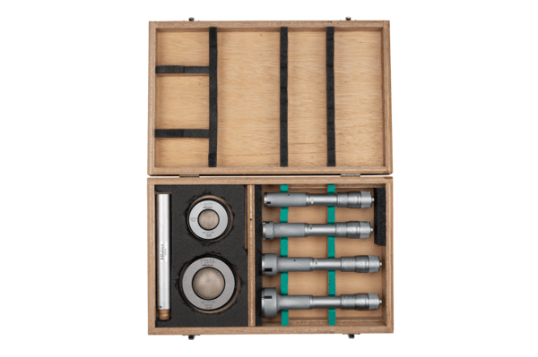 Image of 3-point internal micrometer holtest set 0,8-2" (4 pcs.), economy set .
