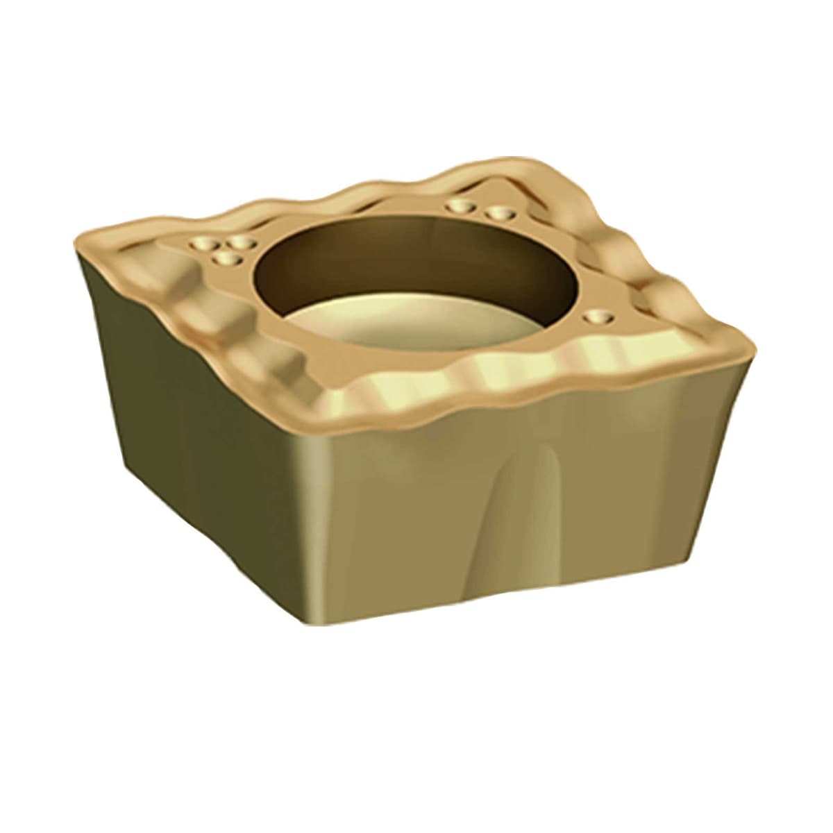 SPMXT090408 Indexable Drilling Insert for ZSD Series U-Drill - LM - Medium Cutting Chipbreaker