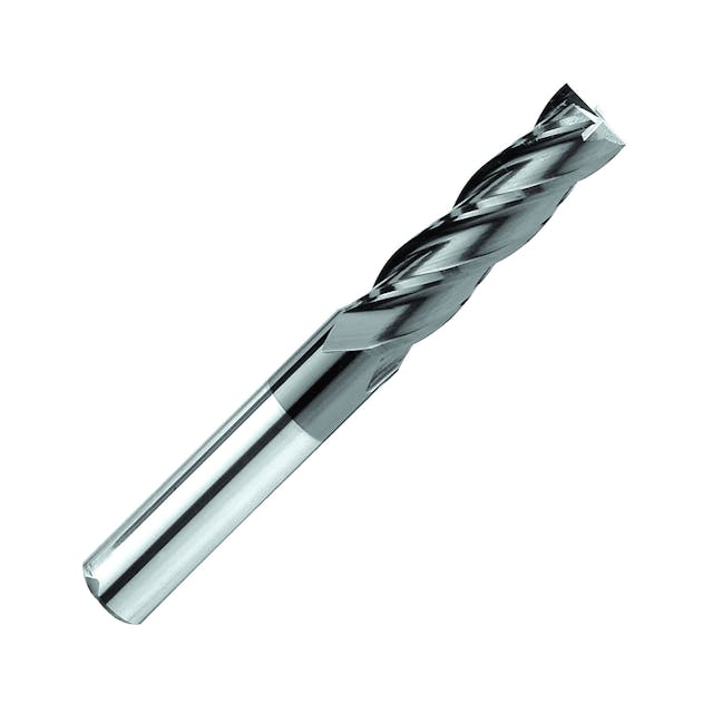 Image of a JELF series 4 flute end mill milling cutter