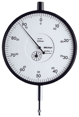 Image of dial indicator, lug back 10mm,0,01mm .